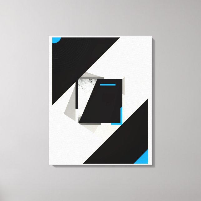 Abstract Leinwanddruck (Vorderseite)