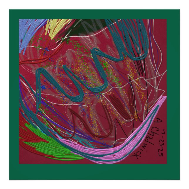 Abstract Love  Fotodruck (Vorne)