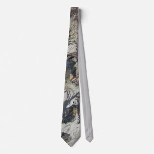 Abstract Marbled Driftwood Pattern Professional Krawatte