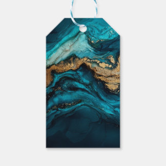 Abstract marine  geschenkanhänger