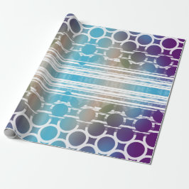 Abstract mat cadeaupapier geschenkpapier