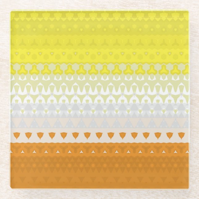 Abstract Maverique  Pride Flag  Glasuntersetzer (Vorderseite)