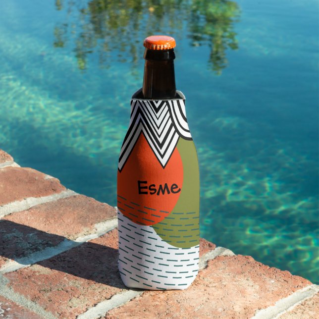 Abstract Mid-Century Modern  Flaschenkühler (In Situ Pool)