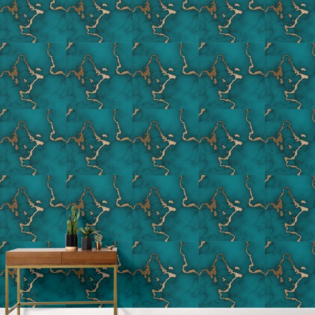 Abstract Minimalist Marble Clean, Neutral & Trendy Tapete (Korridor)