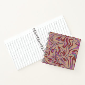 Abstract Minimalist Notebook Notizbuch
