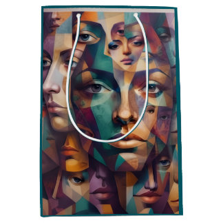 Abstract Mittlere Geschenktüte