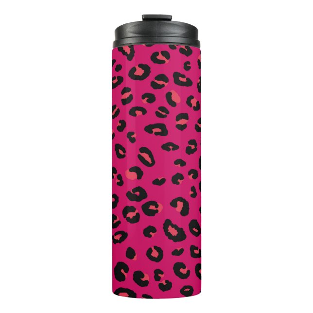 Abstract modern leopard seamless pattern. Animals  Thermosbecher (Vorderseite)