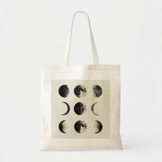 Abstract Moon Phases Wall Art Poster | Minimal Cel Tragetasche