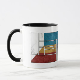 Abstract mug designs tasse