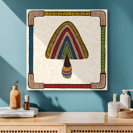 Abstract Mushroom Leinwanddruck