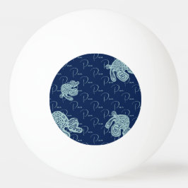 Abstract Name Pattern Tischtennisball