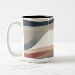 Abstract Neutral  Zweifarbige Tasse