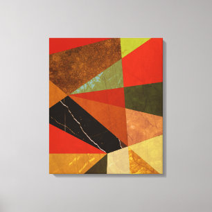Abstract Nr. 257 Leinwanddruck