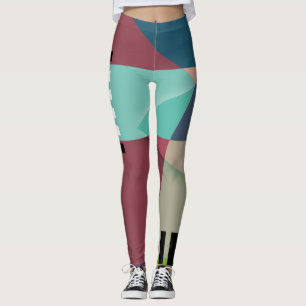 Abstract Nr. 410 Leggings