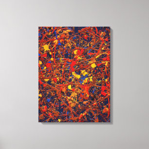Abstract Nr. 725 Leinwanddruck