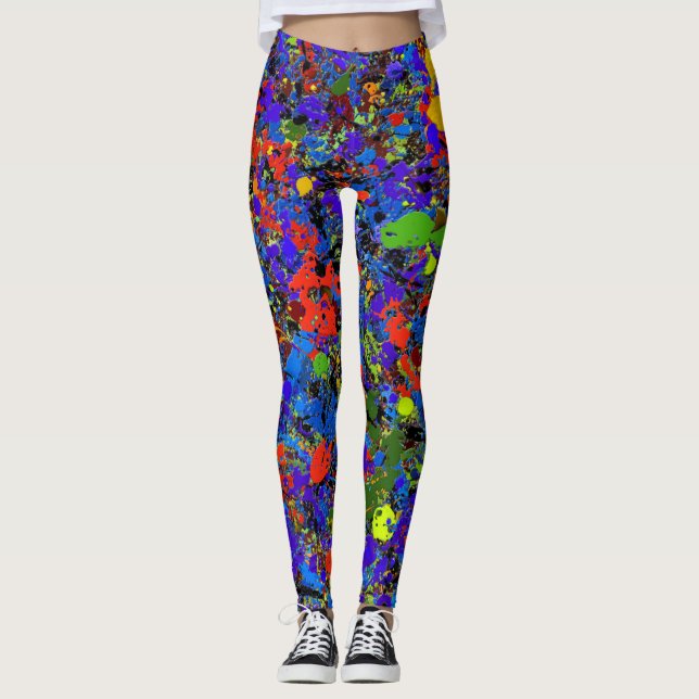 Abstract Nr. 738 Leggings (Vorderseite)