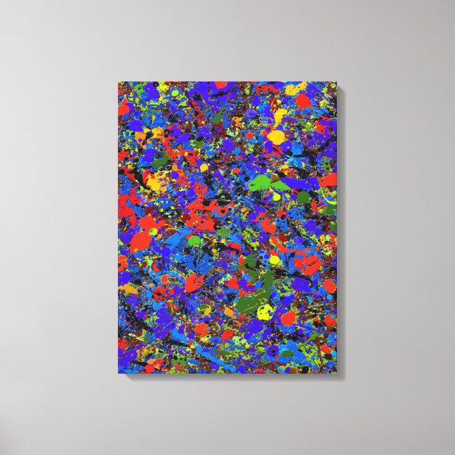 Abstract Nr. 738 Leinwanddruck (Vorderseite)