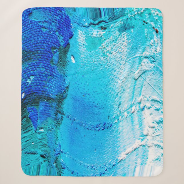 Abstract oil paint texture on canvas, background.  sherpadecke (Vorderseite)