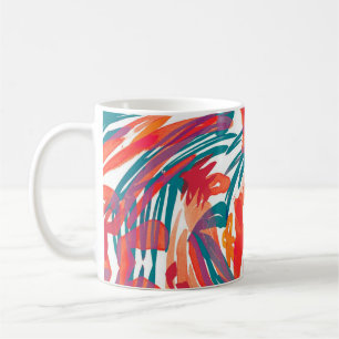 Abstract painting texture. Art wallpaper. Simple d Kaffeetasse