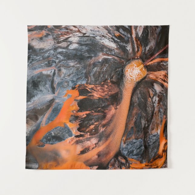 ABSTRACT PAINTING WANDTEPPICH (Vorderseite)