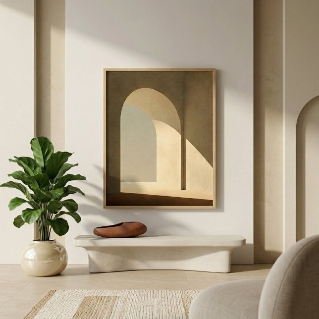 Abstract Path Wall Art for Living Room Decor Poster (Von Creator hochgeladen)