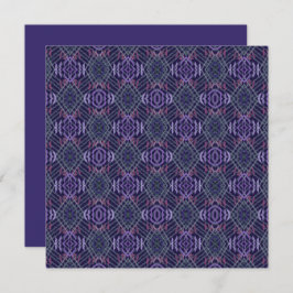 Abstract Pattern Art Of Watercolor Brushstrokes Karte