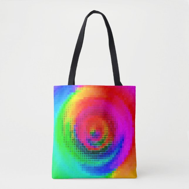 abstract pattern, multicolored geometric wallpaper (Vorderseite)