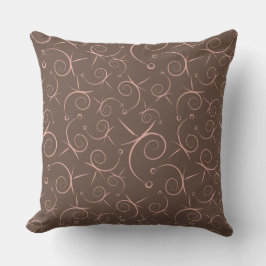 Abstract patterned cushion kissen