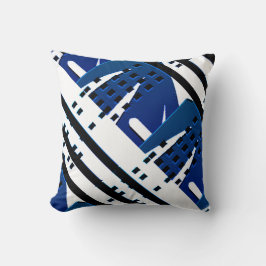 Abstract pillow kissen