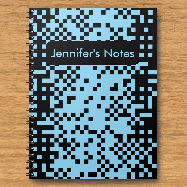 Abstract Pixel Effect Pattern Notebook Notizblock (Von Creator hochgeladen)