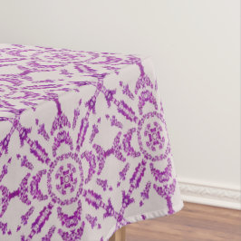 Abstract Purple Orchid Flower Design Pattern Art Tischdecke