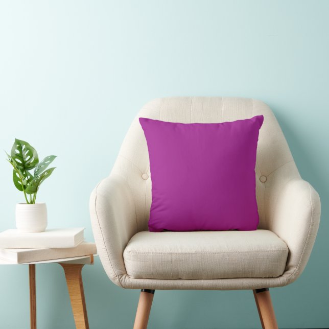 Abstract purple Solid Plain Color Kissen (Stuhl )