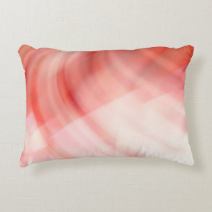 abstract red and pink background with white rings dekokissen