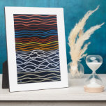 Abstract Seafront Painting by Alfred Fox Fotoplatte<br><div class="desc">Abstract Seafront Painting by Alfred Fox.</div>