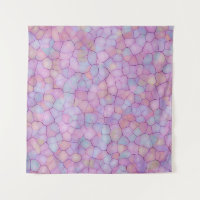 Abstract seamless background of colorful spots lik