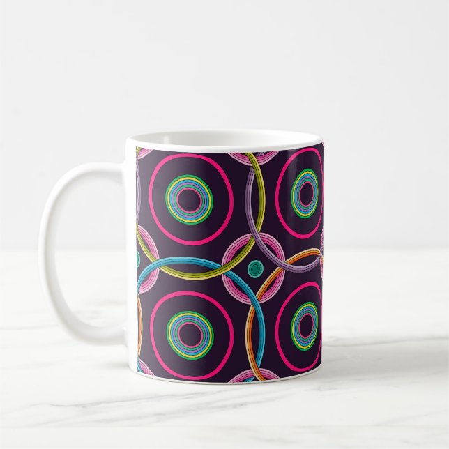 Abstract seamless pattern background.abstract, abs kaffeetasse (Links)
