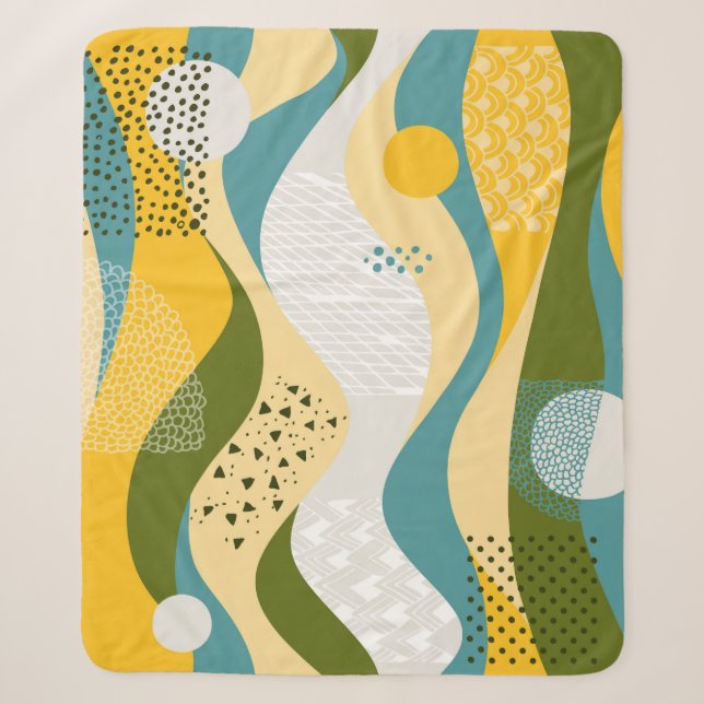 Abstract seamless space ornament consisting of smo sherpadecke (Vorderseite)