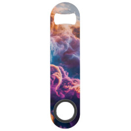 Abstract Space Nebula Art - Colorful Bottle Opener Speed Flaschenöffner