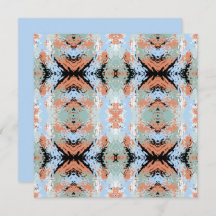 Abstract Split Ends Pattern And Soft Pastels