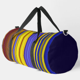 Abstract Stripes Design 1 Duffle Bag
