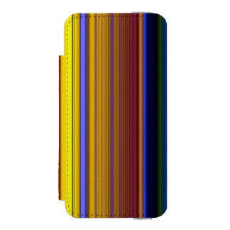 Abstract Stripes Design 1 Incipio Watson™ iPhone 5 Geldbörsen Hülle