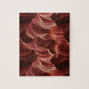 Abstract Swirling Pattern von Antelope Canyon Puzzle