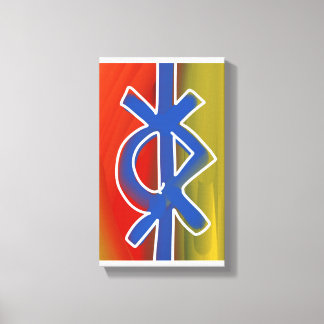 ABstract symbolism by RRW 2026 Leinwanddruck