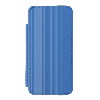 Abstract Symphony in Blue 3 Incipio Watson™ iPhone 5 Geldbörsen Hülle