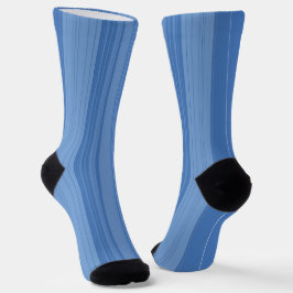 Abstract Symphony in Blue 3 Socken