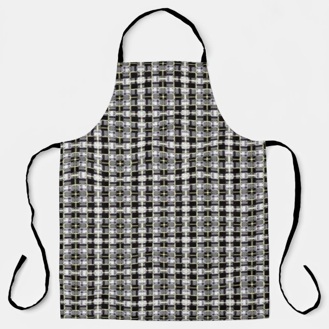 abstract texture, colorful checkered pattern, simp schürze (Vorderseite)