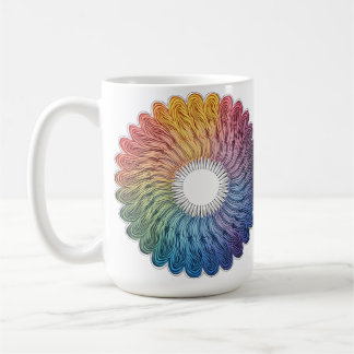 Abstract vivid mug kaffeetasse