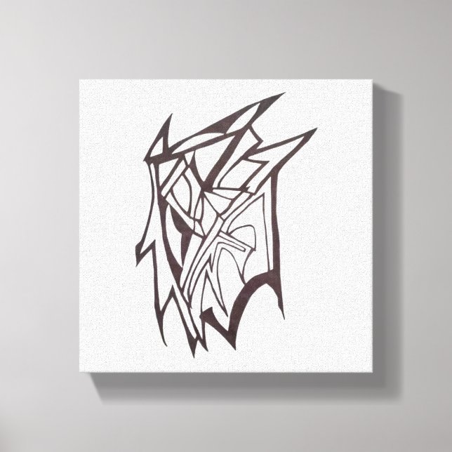 Abstract Vivid Wave Leinwanddruck (Vorderseite)