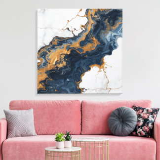 Abstract Wall Art Canvas – Modern Minimalist Leinwanddruck