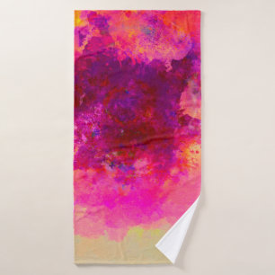 Abstract watercolor background. Colorful texture.  Badehandtuch